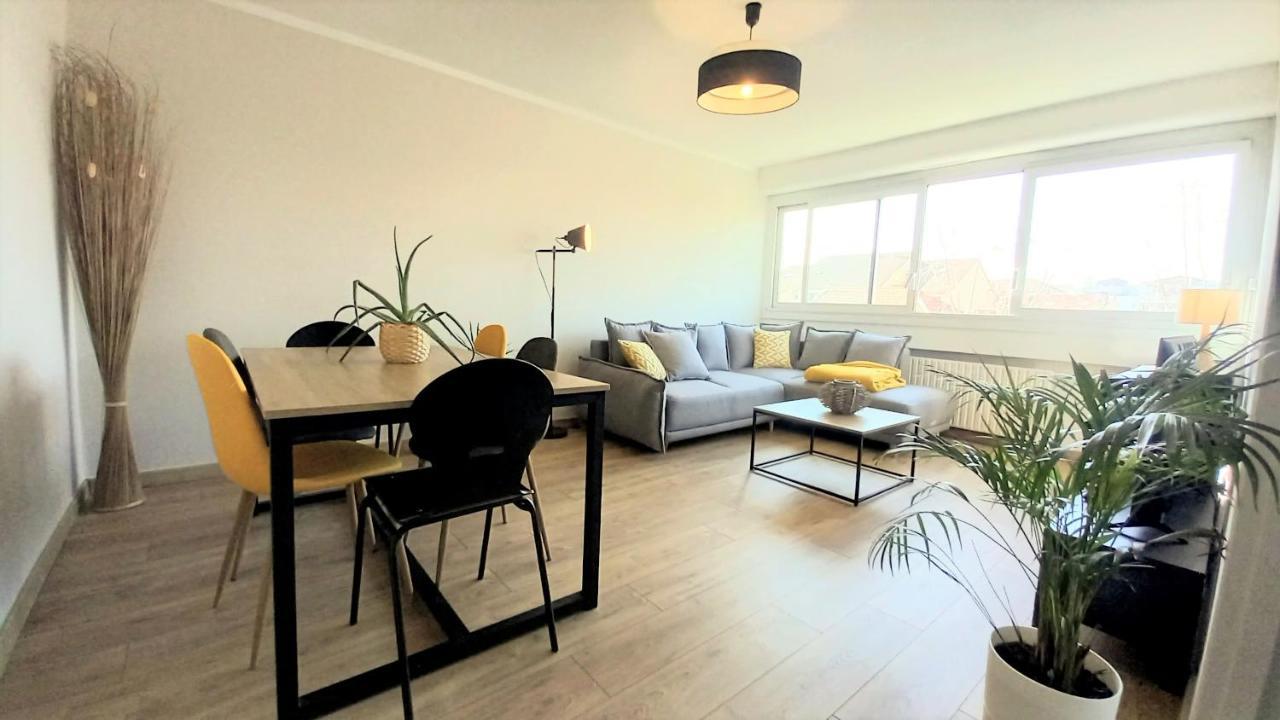 Magnifique Cocon - Metro A Republique - 2 Belles Chambres Avec Dressings - Wifi Gratuit - Netflix - Au Calme Absolu - Lumineux - Jardin Arbore Partage Dans La Residence Villeurbanne Buitenkant foto